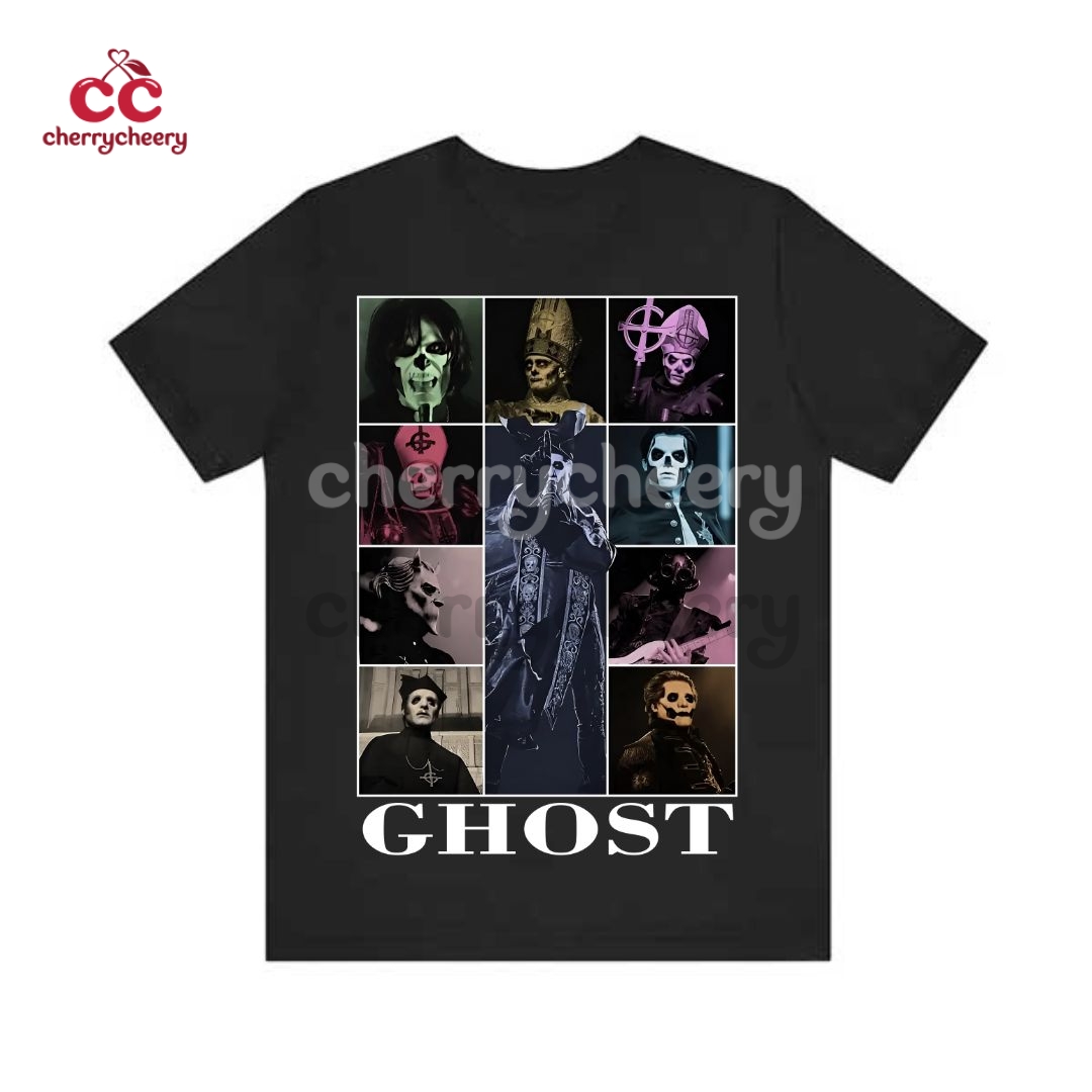 GHOST Band The Eras Tour Shirt GHOST Band The Eras Tour Shirt