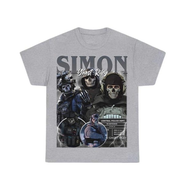 CoD- Simon Ghost Riley Ver 2 Bootleg Shirt CoD- Simon Ghost Riley Ver 2 Bootleg Shirt