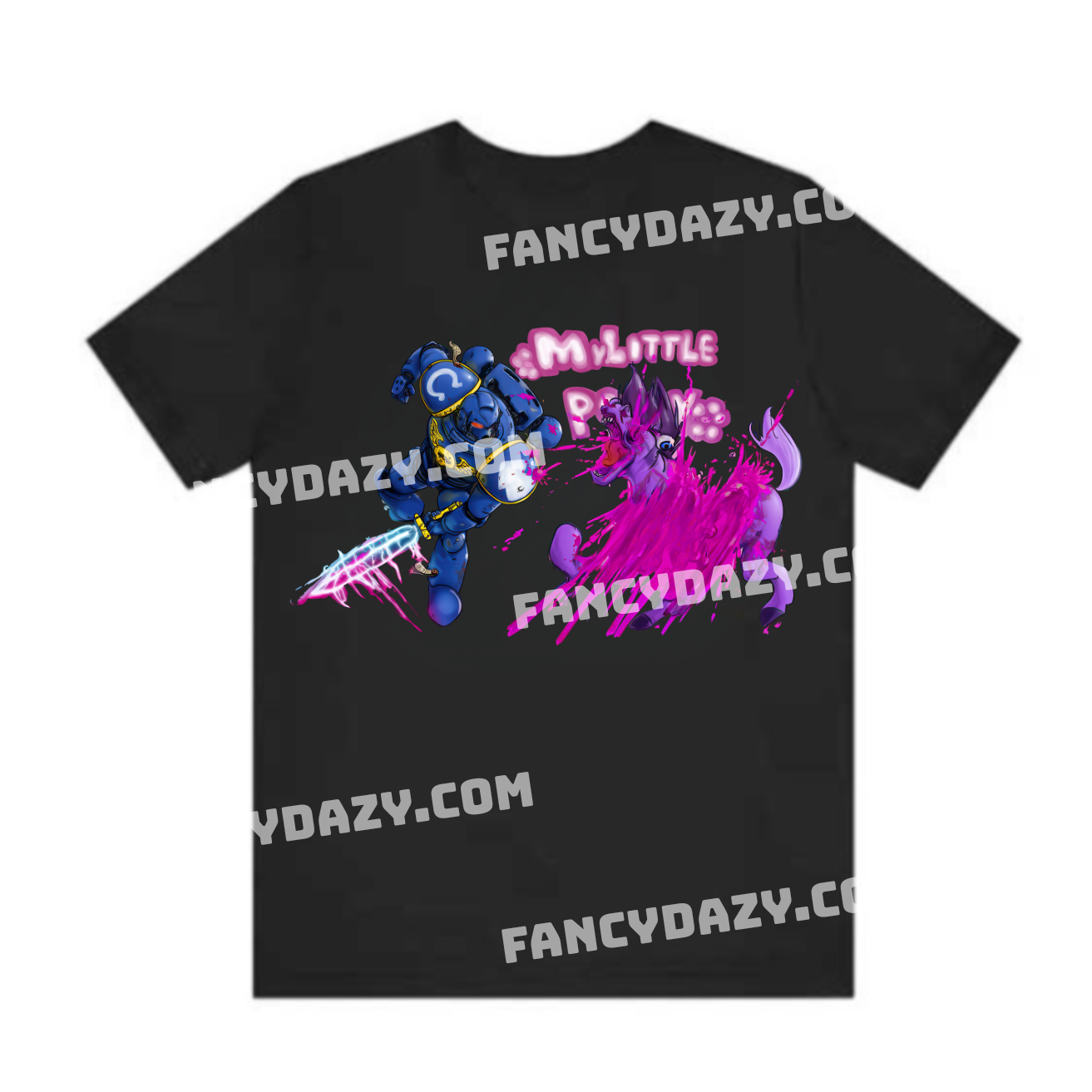 Parody My Little Pony Graphic Tee, Warhammer 40K Meme Shirt Parody My Little Pony Graphic Tee, Warhammer 40K Meme Shirt