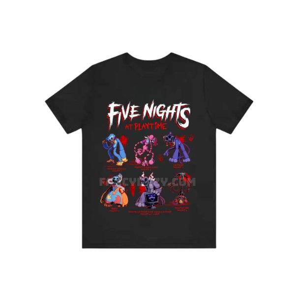 Poppy Playtime X FNAF Shirt Poppy Playtime X FNAF Shirt