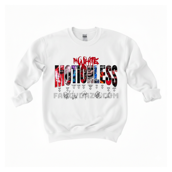 Motionless In White Discography Shirt, Album Collection Graphic Tee Motionless In White Discography Shirt, Album Collection Graphic Tee