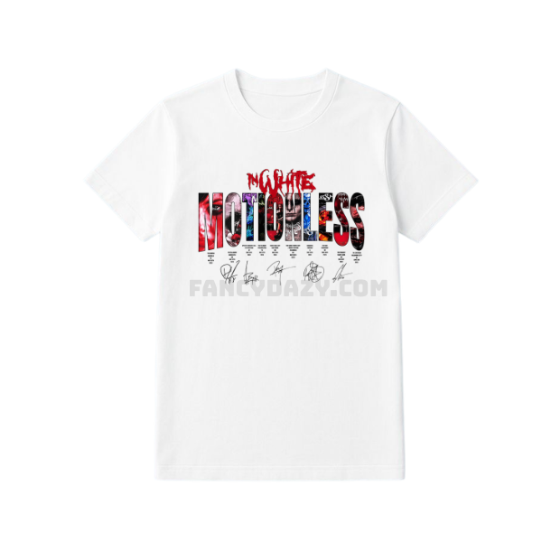 Motionless In White Discography Shirt, Album Collection Graphic Tee