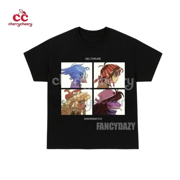 Deltarune Gorillaz Shirt Deltarune Gorillaz Shirt