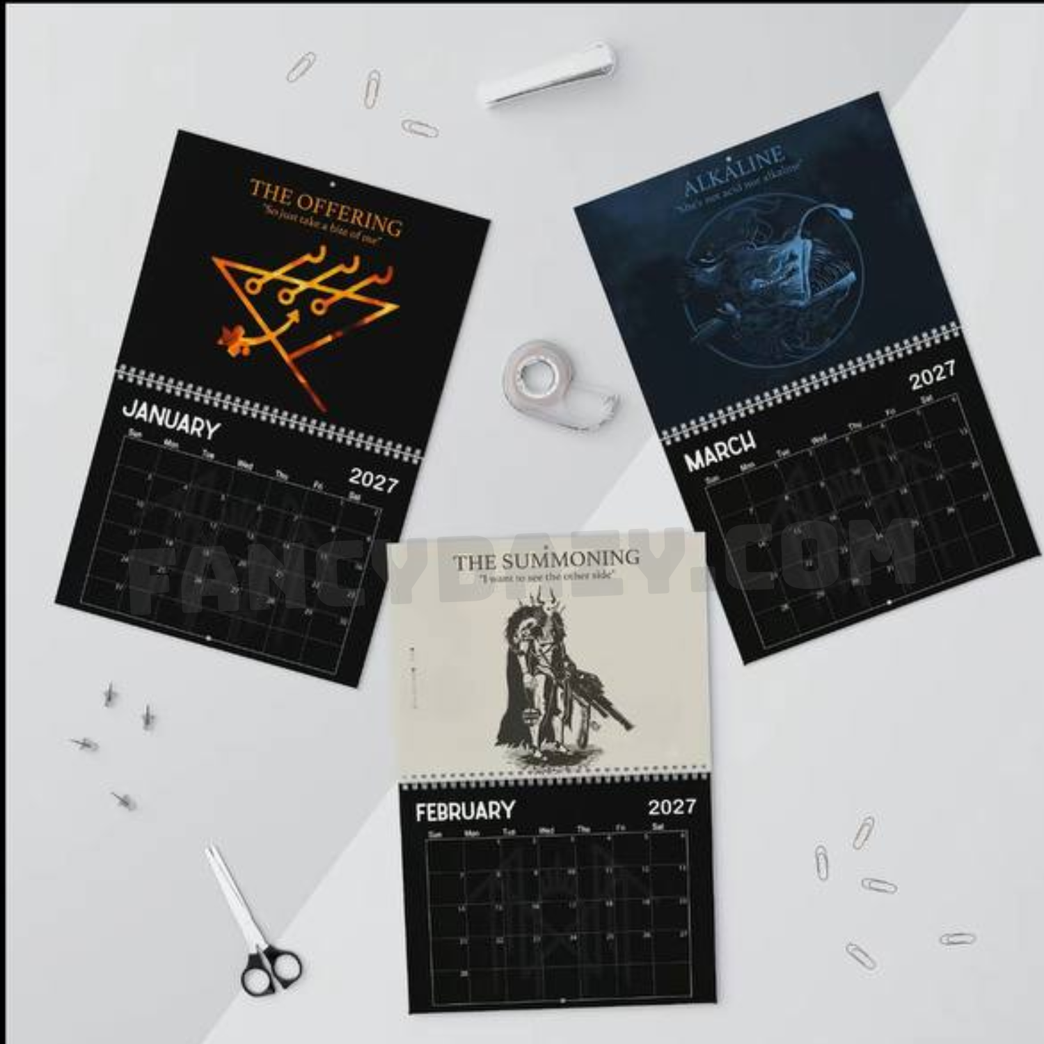 Sleep Token 2027 Calendar Sleep Token 2027 Calendar