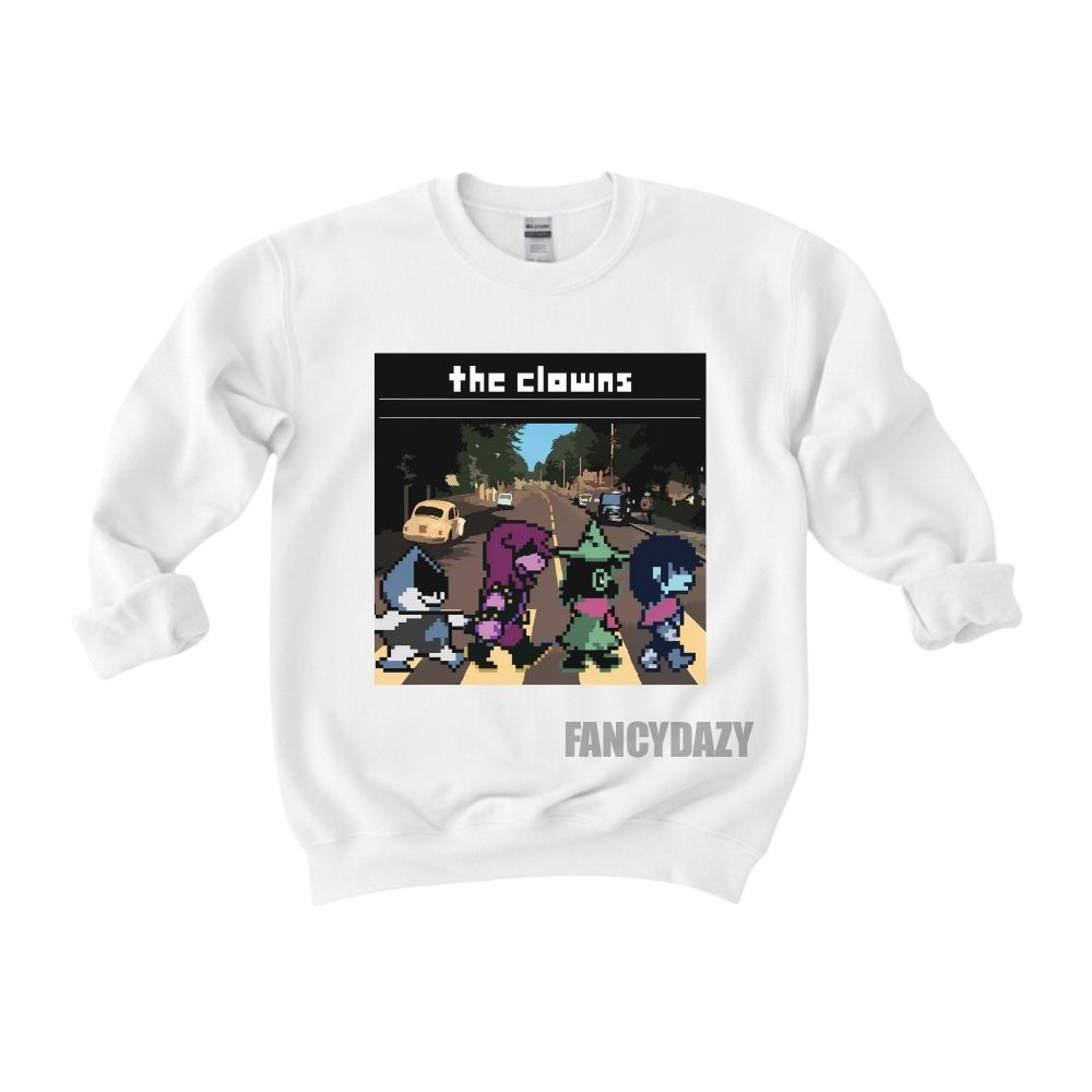 Deltarune The Clowns Abbey Road Shirt Deltarune The Clowns Abbey Road Shirt