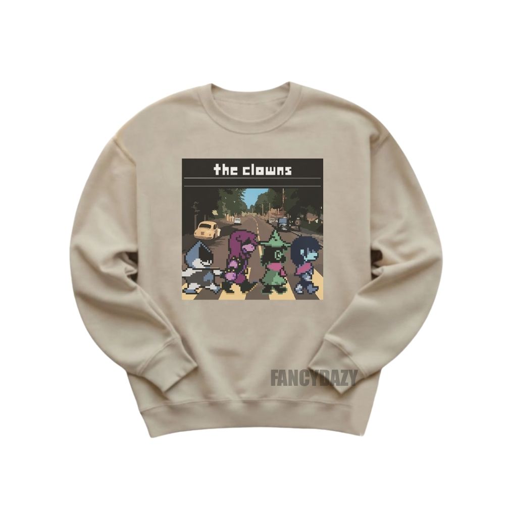 Deltarune The Clowns Abbey Road Shirt Deltarune The Clowns Abbey Road Shirt