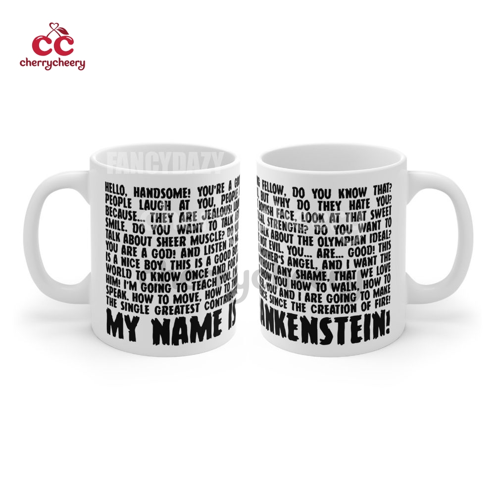 Young Frankenstein My Name Is Frankenstein Mug Young Frankenstein My Name Is Frankenstein Mug