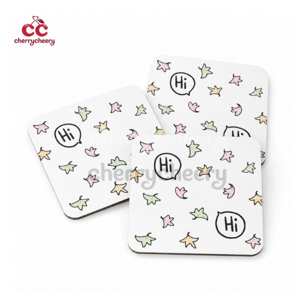 Heartstopper Hi Cork Back Coaster