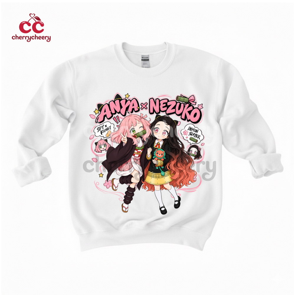Demon Slayer – Nezuko x Anya Shirt Demon Slayer – Nezuko x Anya Shirt