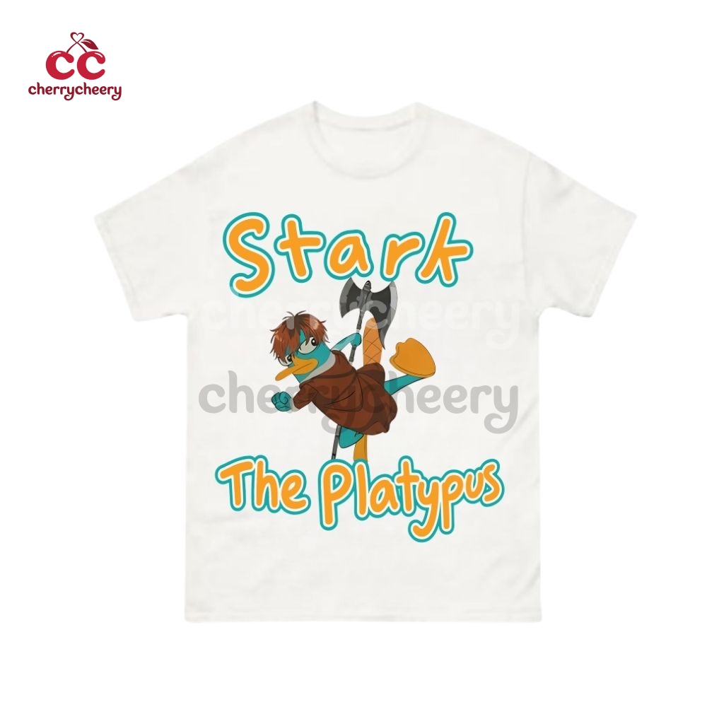 Frieren x Stark The Platipus Shirt Frieren x Stark The Platipus Shirt