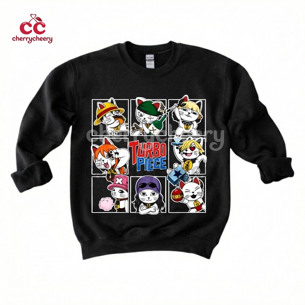 Dandadan – Turbo Granny x One Piece Shirt Dandadan – Turbo Granny x One Piece Shirt