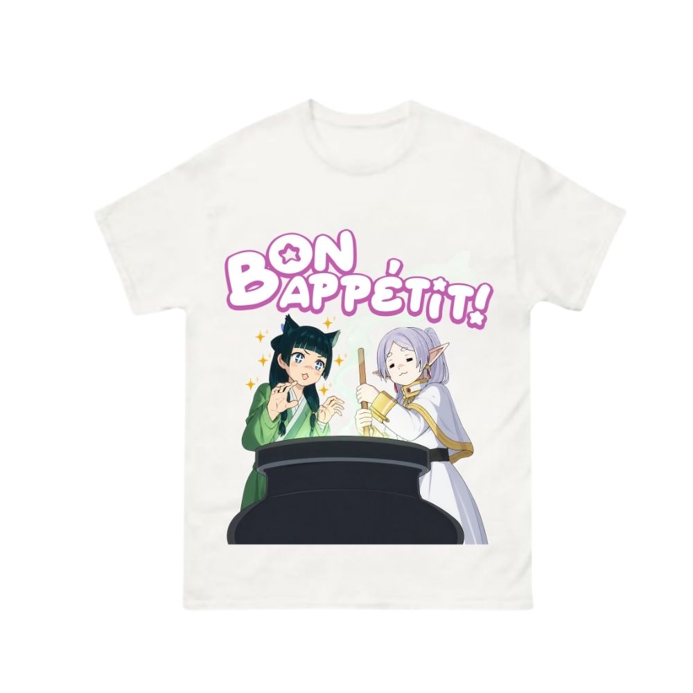 Frieren x MaoMao – Bon Appétit Shirt Frieren x MaoMao – Bon Appétit Shirt