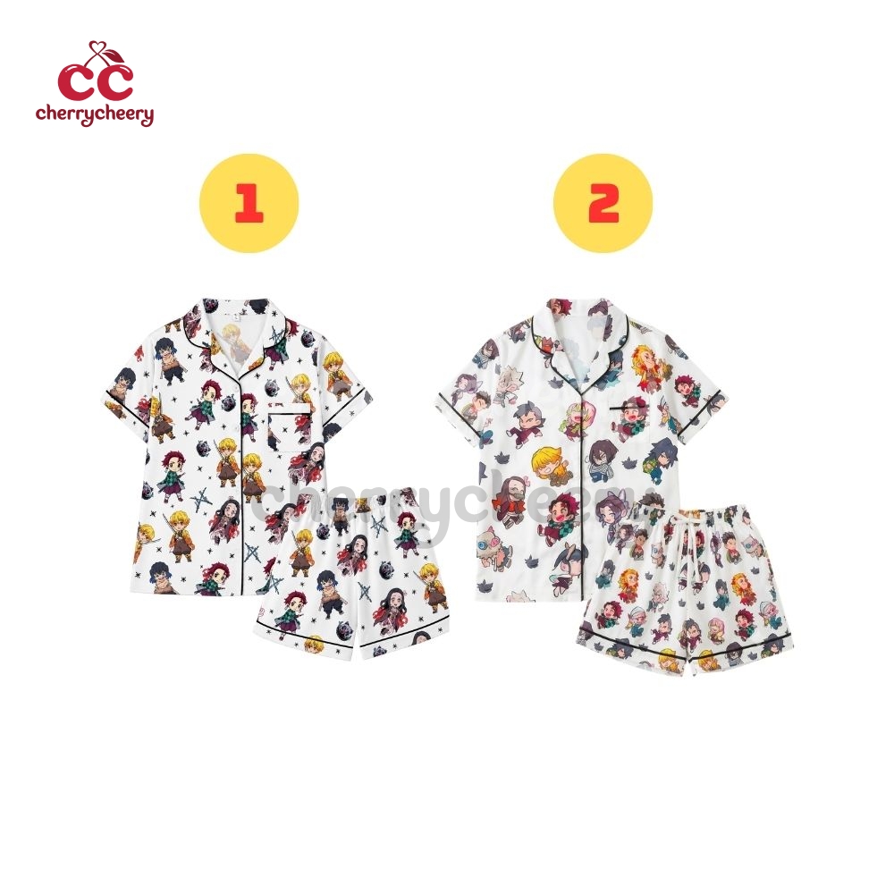 Demon Slayer Unisex Pajamas Set Collection Demon Slayer Unisex Pajamas Set Collection
