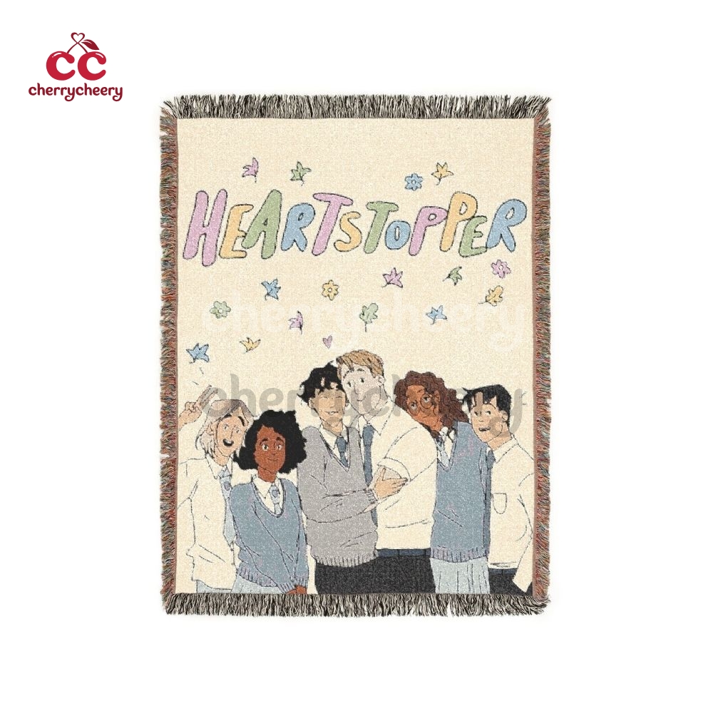 Heartstopper Friends Blanket Heartstopper Friends Blanket