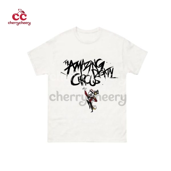 Amazing Digital Circus Shirt, Cute Horror Cartoon Sweatshirt Amazing Digital Circus Shirt, Cute Horror Cartoon Sweatshirt