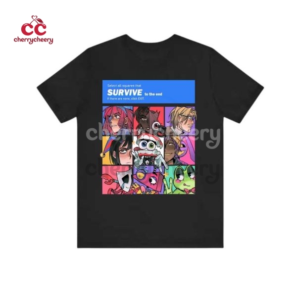The Amazing Digital Circus Tshirt, TADC Gaming Sweatshirt The Amazing Digital Circus Tshirt, TADC Gaming Sweatshirt