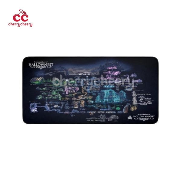 Hollow Knight Hallownest Map Desk Mat Hollow Knight Hallownest Map Desk Mat