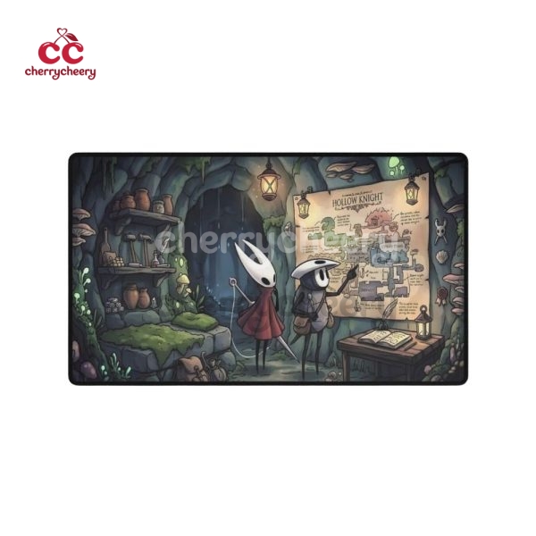 Hollow Knight Hornet, Quirrel Map Review Themed Desk Mat Hollow Knight Hornet, Quirrel Map Review Themed Desk Mat