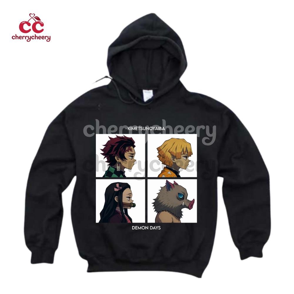 Demon Slayer – Kamaboko Team x Gorillaz Shirt Demon Slayer – Kamaboko Team x Gorillaz Shirt
