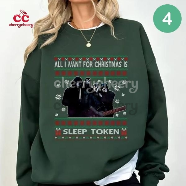 Sleep Token Christmas Shirt Sleep Token Christmas Shirt