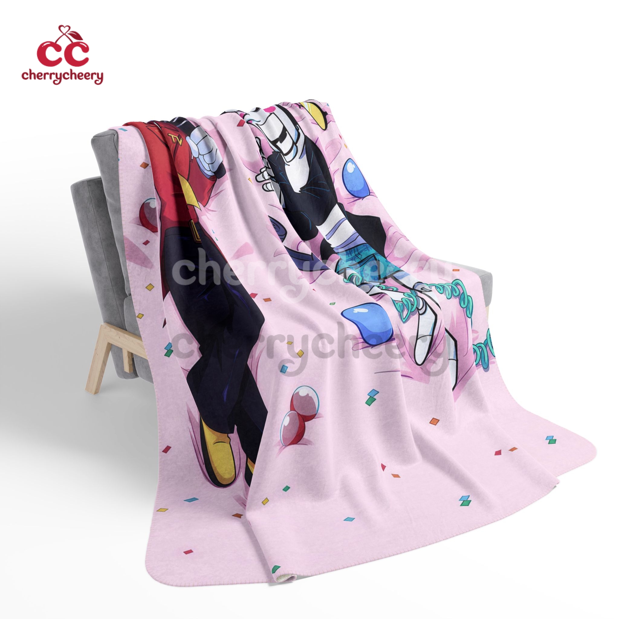 Tenna Spamton Deltarune Blanket Tenna Spamton Deltarune Blanket