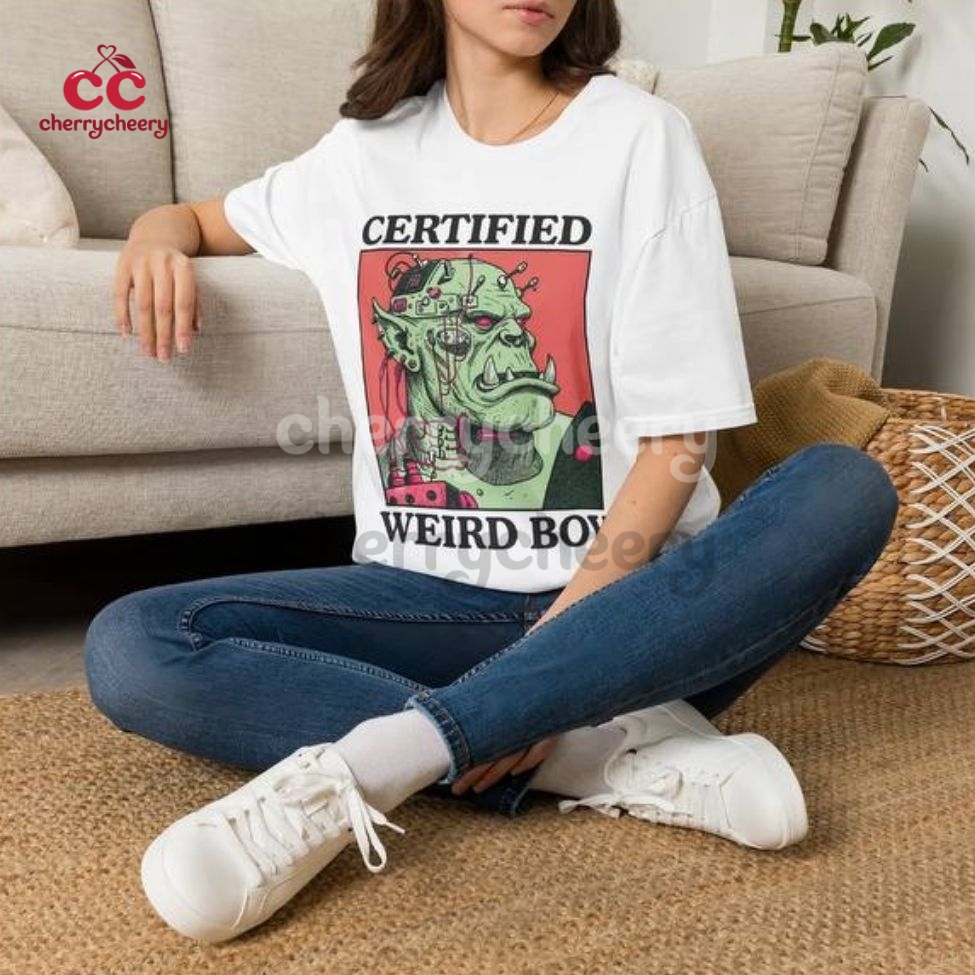 Certified Weird Boy Ork Shirt, Warhammer 40k Certified Weird Boy Ork Shirt, Warhammer 40k
