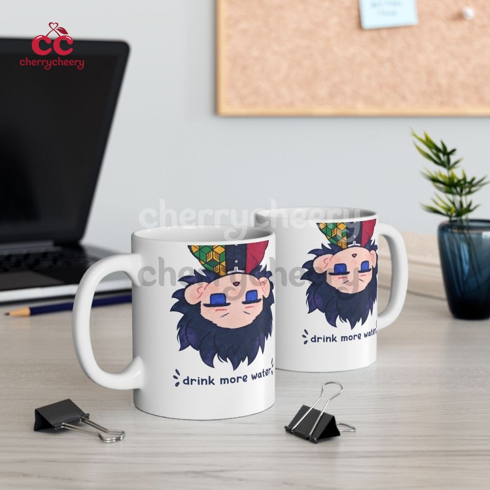 Demon Slayer – Giyuu Drink More Water Mug Demon Slayer – Giyuu Drink More Water Mug