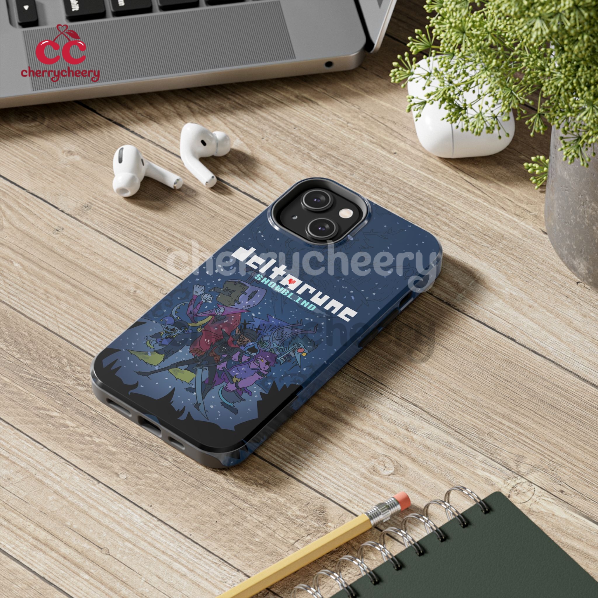 Deltarune Snowblind iPhone Case Deltarune Snowblind iPhone Case