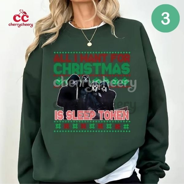 Sleep Token Christmas Shirt Sleep Token Christmas Shirt