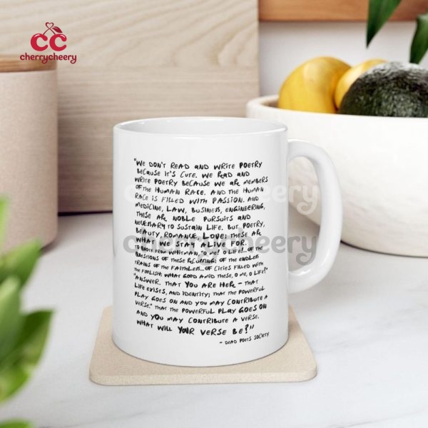 Dead Poets Society 1989 Mug