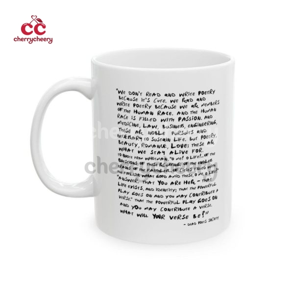 Dead Poets Society 1989 Mug