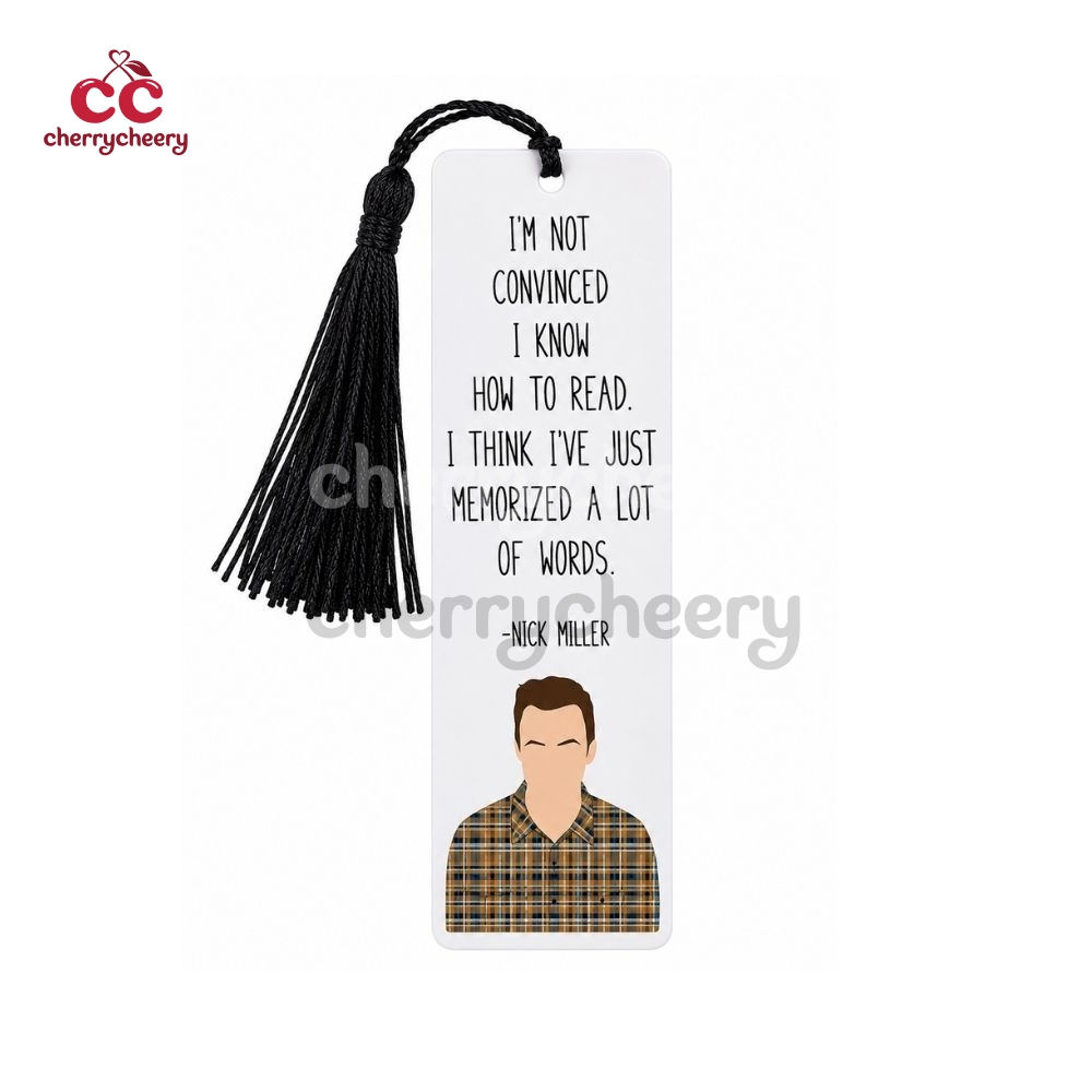 How to Read Nick Miller Quotes New Girl Show Acrylic Bookmark How to Read Nick Miller Quotes New Girl Show Acrylic Bookmark