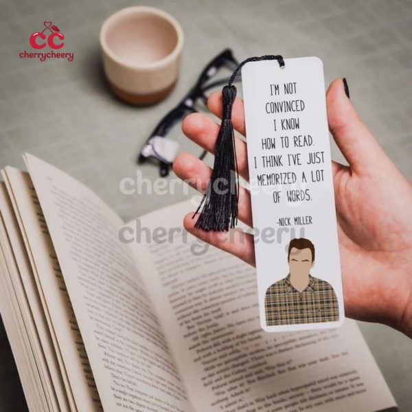How to Read Nick Miller Quotes New Girl Show Acrylic Bookmark