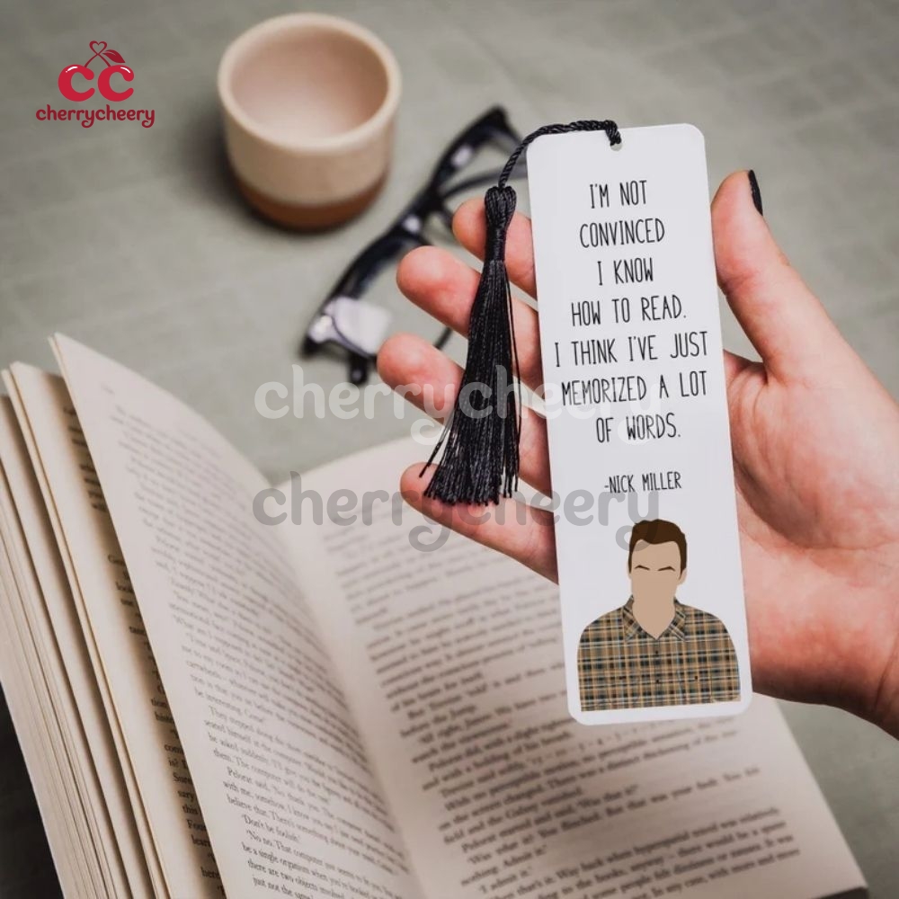 How to Read Nick Miller Quotes New Girl Show Acrylic Bookmark How to Read Nick Miller Quotes New Girl Show Acrylic Bookmark