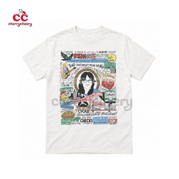 Jessica Jess Day New Girl Quotes Shirt