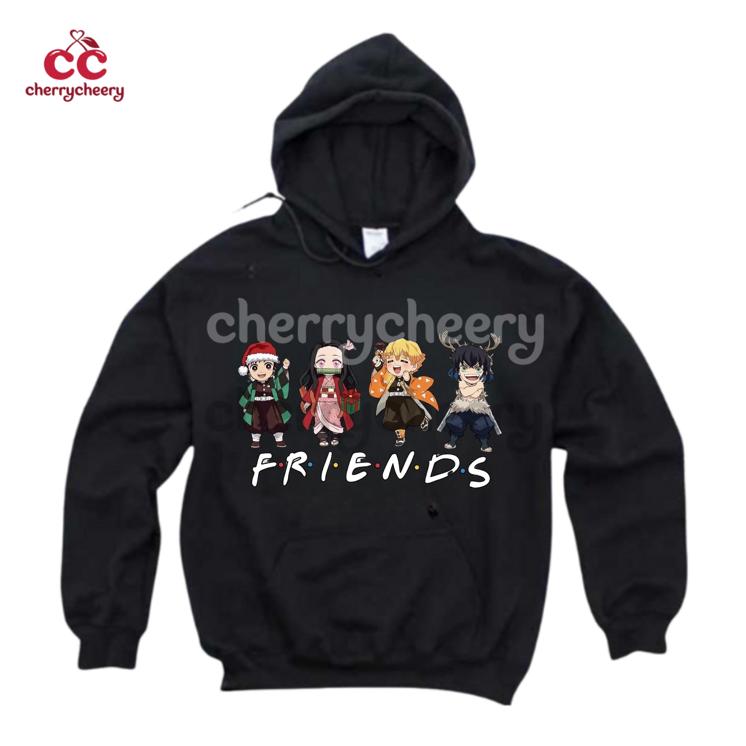 Demon Slayer – Kamaboko Team Friends Xmas Shirt Demon Slayer – Kamaboko Team Friends Xmas Shirt