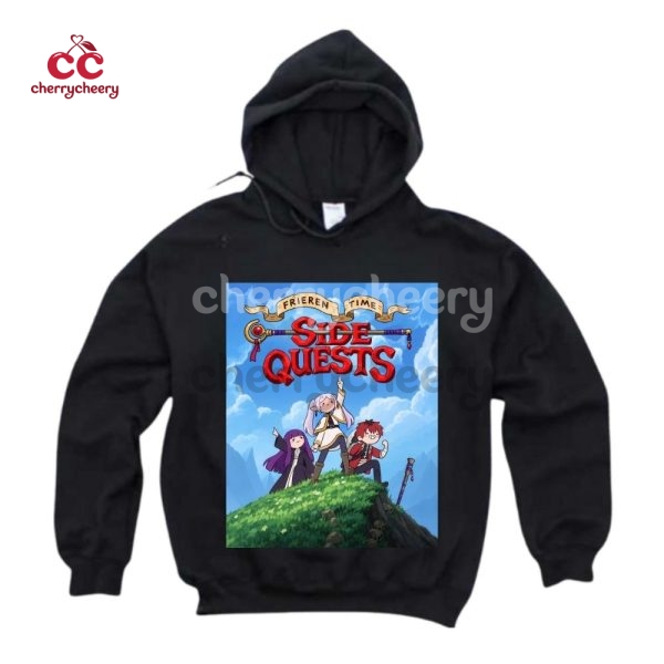 Frieren x Adventure Time Side Quests Shirt