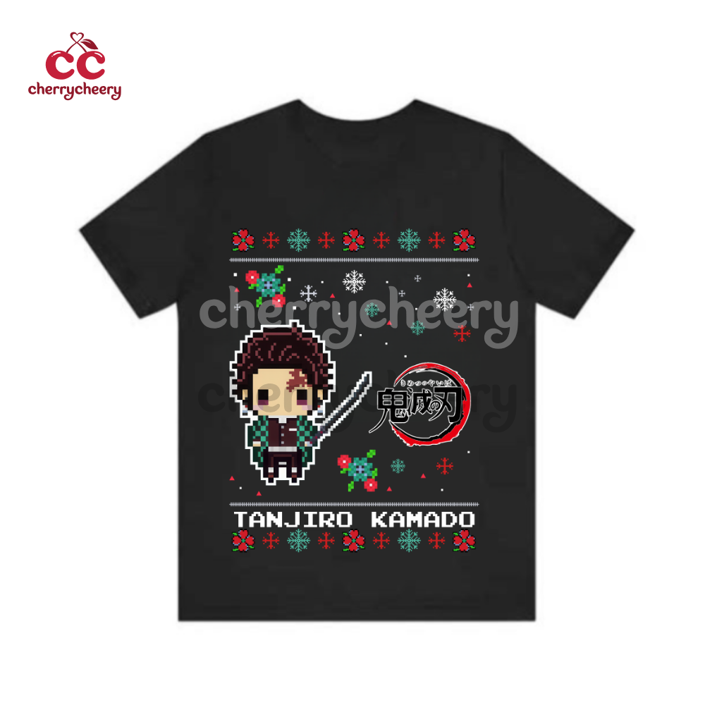 Demon Slayer – Tanjiro Ugly Xmas Shirt Demon Slayer – Tanjiro Ugly Xmas Shirt