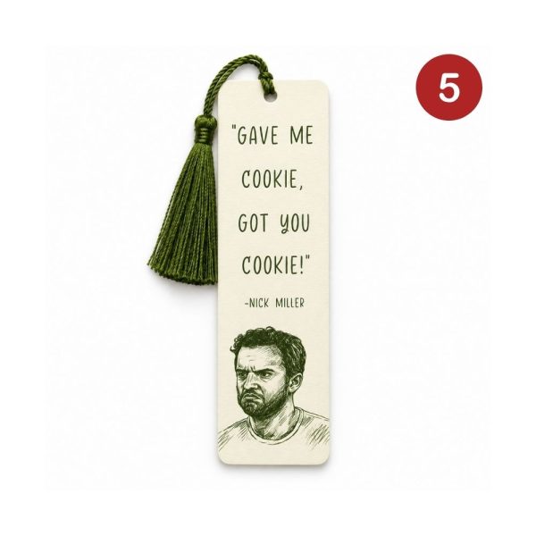 Nick Miller Quotes New Girl Show Acrylic Bookmark 1
