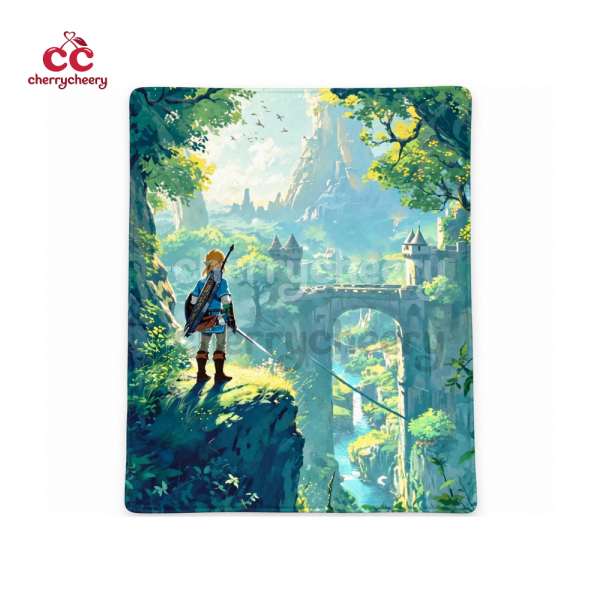 The Legend of Zelda Blanket, Link Hyrule Scenery