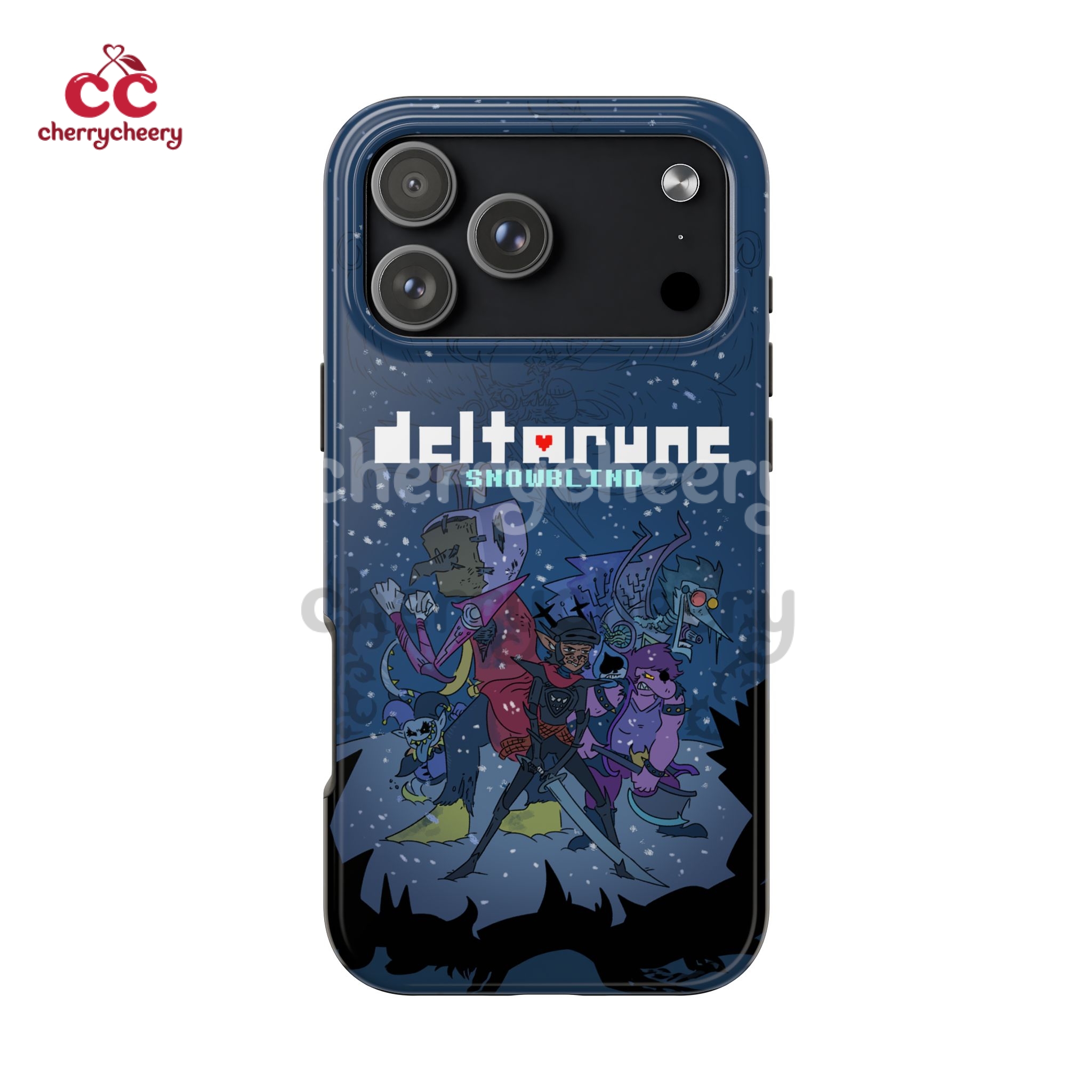 Deltarune Snowblind iPhone Case Deltarune Snowblind iPhone Case
