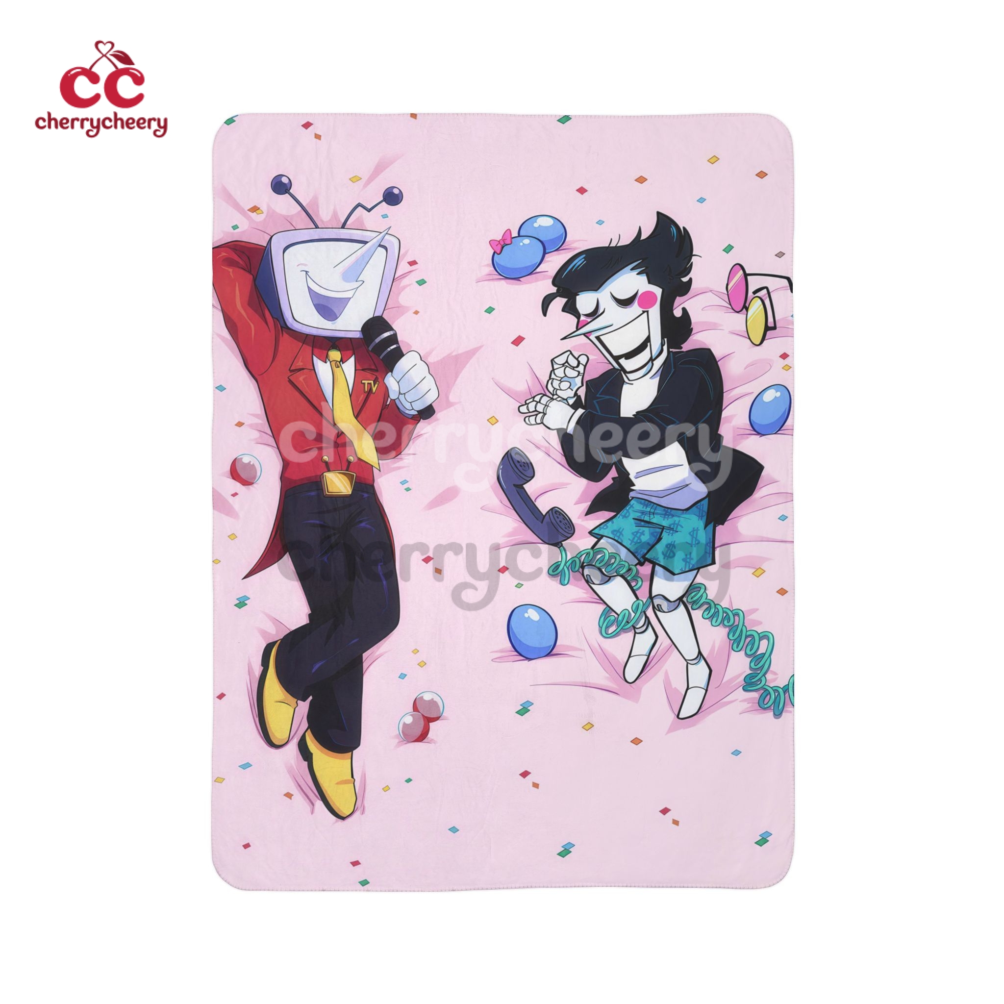 Tenna Spamton Deltarune Blanket Tenna Spamton Deltarune Blanket