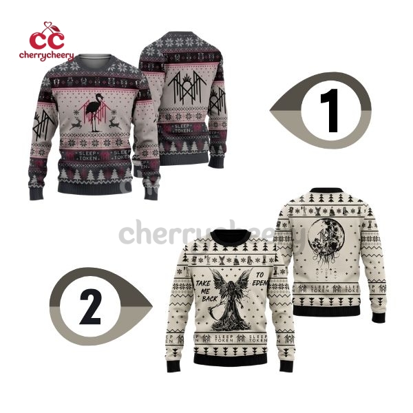 Sleep Token Chistmas Ugly Sweater Hoodie Collection