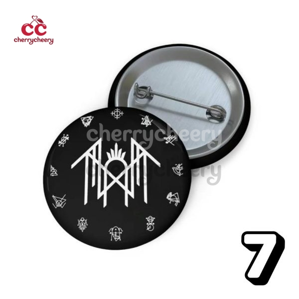 Sleep Token Pin Buttons