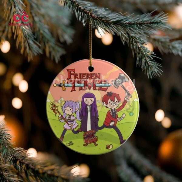 Frieren Time Ceramic Ornament