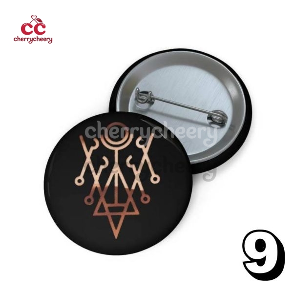 Sleep Token Pin Buttons