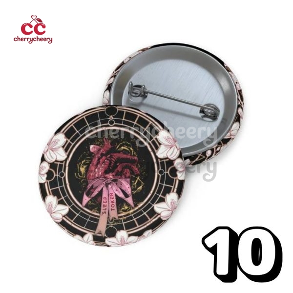 Sleep Token Pin Buttons