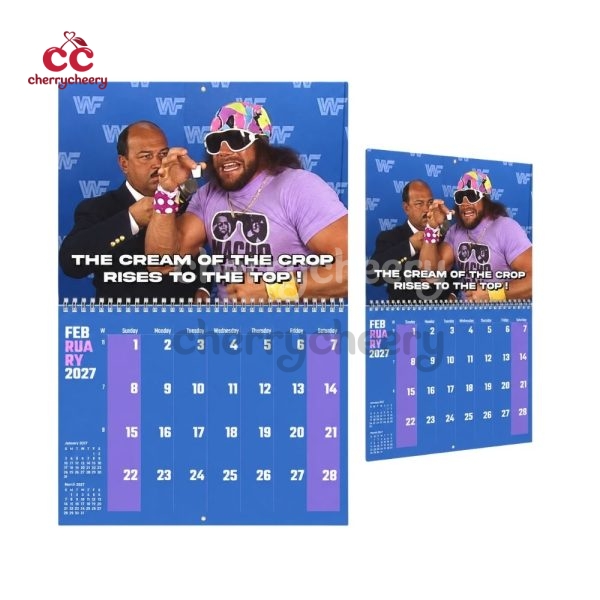 Macho Man- Randy Savage 2027 Calendar