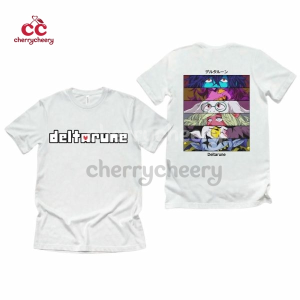 Deltarune Game Characters Panel Tshirt