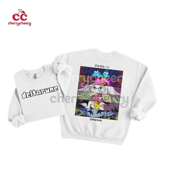 Deltarune Game Characters Panel Tshirt